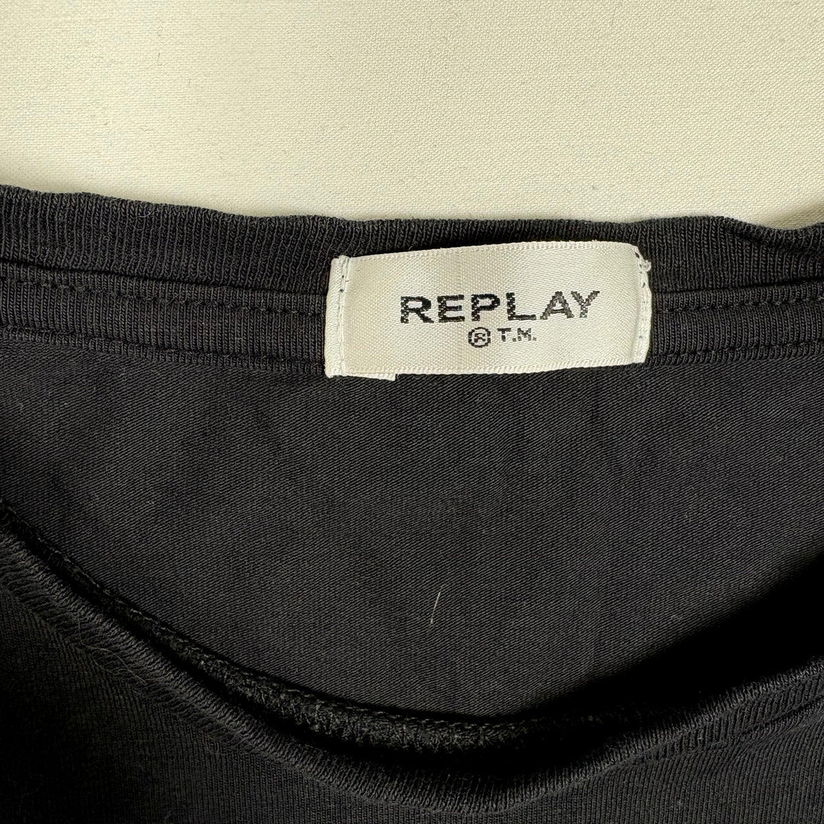 (XS) Replay Black Y2K Blouse