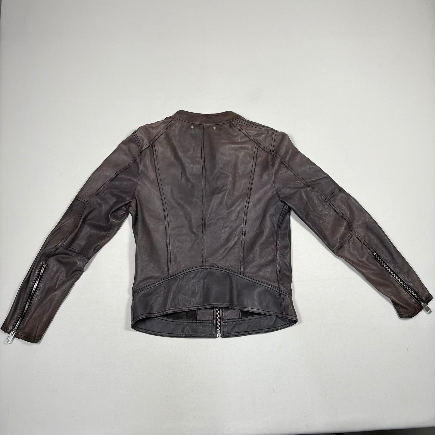 (S/M) Diesel Y2K Leather Jacket