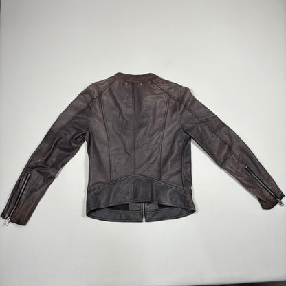 (S/M) Diesel Y2K Leather Jacket
