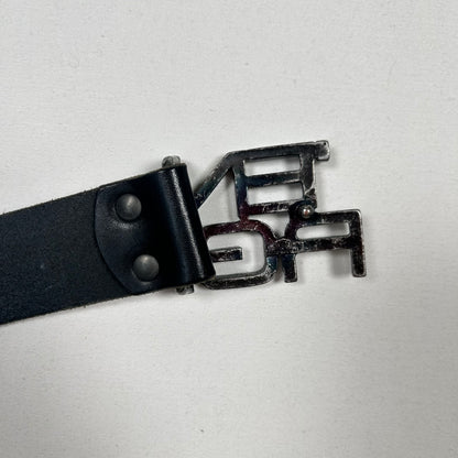 Energie Black Leather Belt