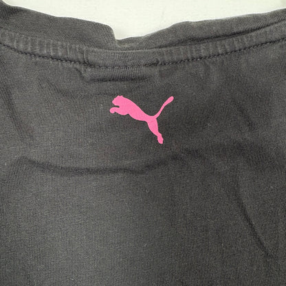 (M) Puma Black T-Shirt
