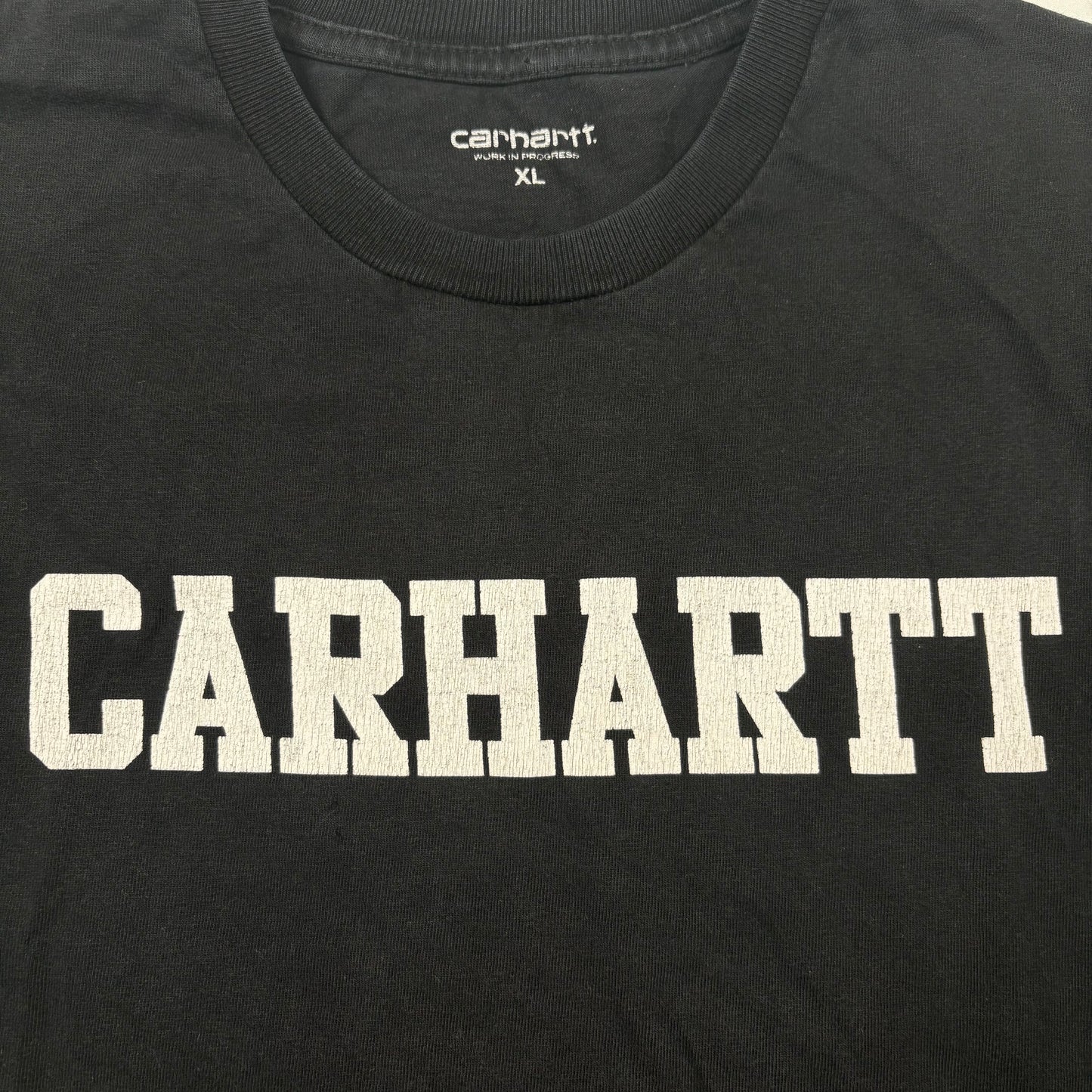 (M) Черна тениска Carhartt