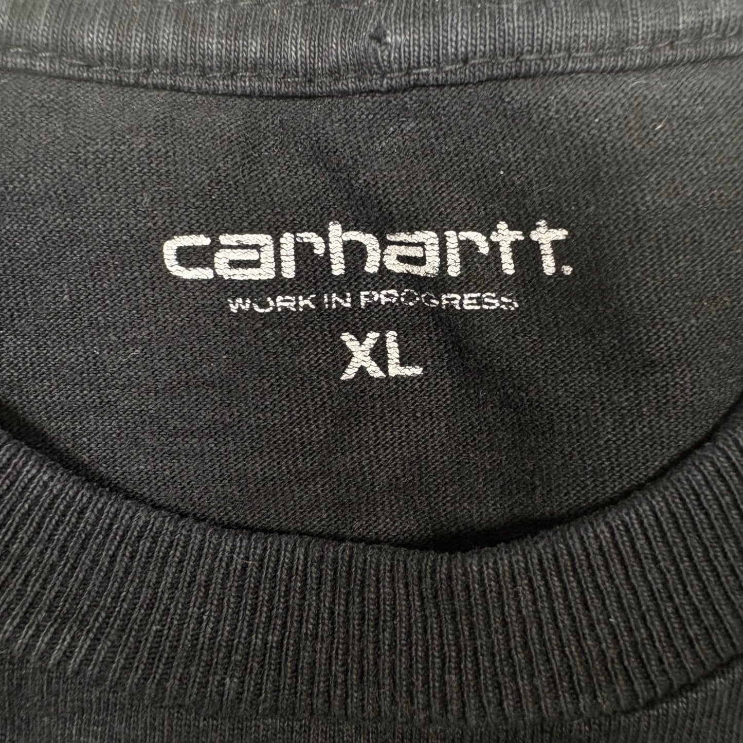 (M) Черна тениска Carhartt