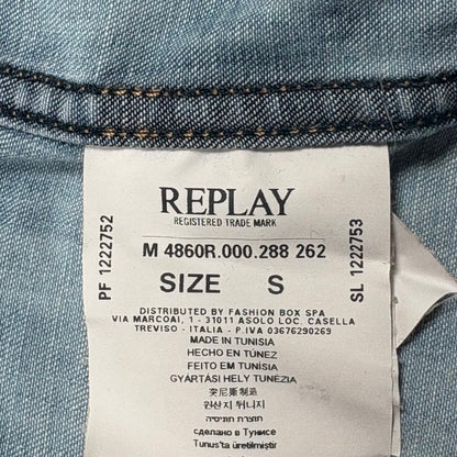 (S) Replay Men's Y2K Denim Shirt