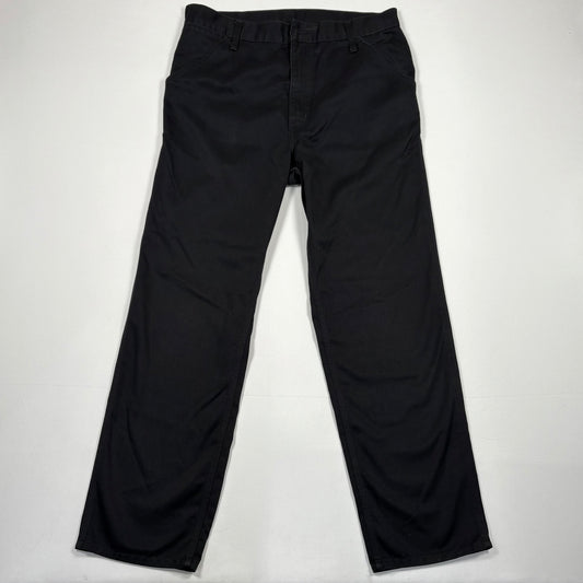 (L) Черен панталон Carhartt