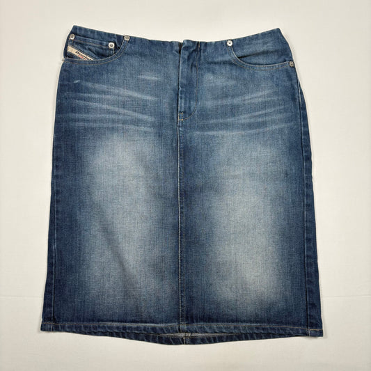 (S) Diesel Denim Skirt
