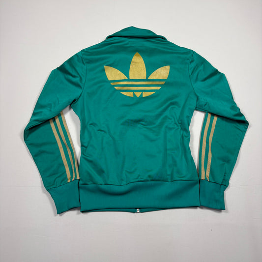 (M) Adidas Green Top