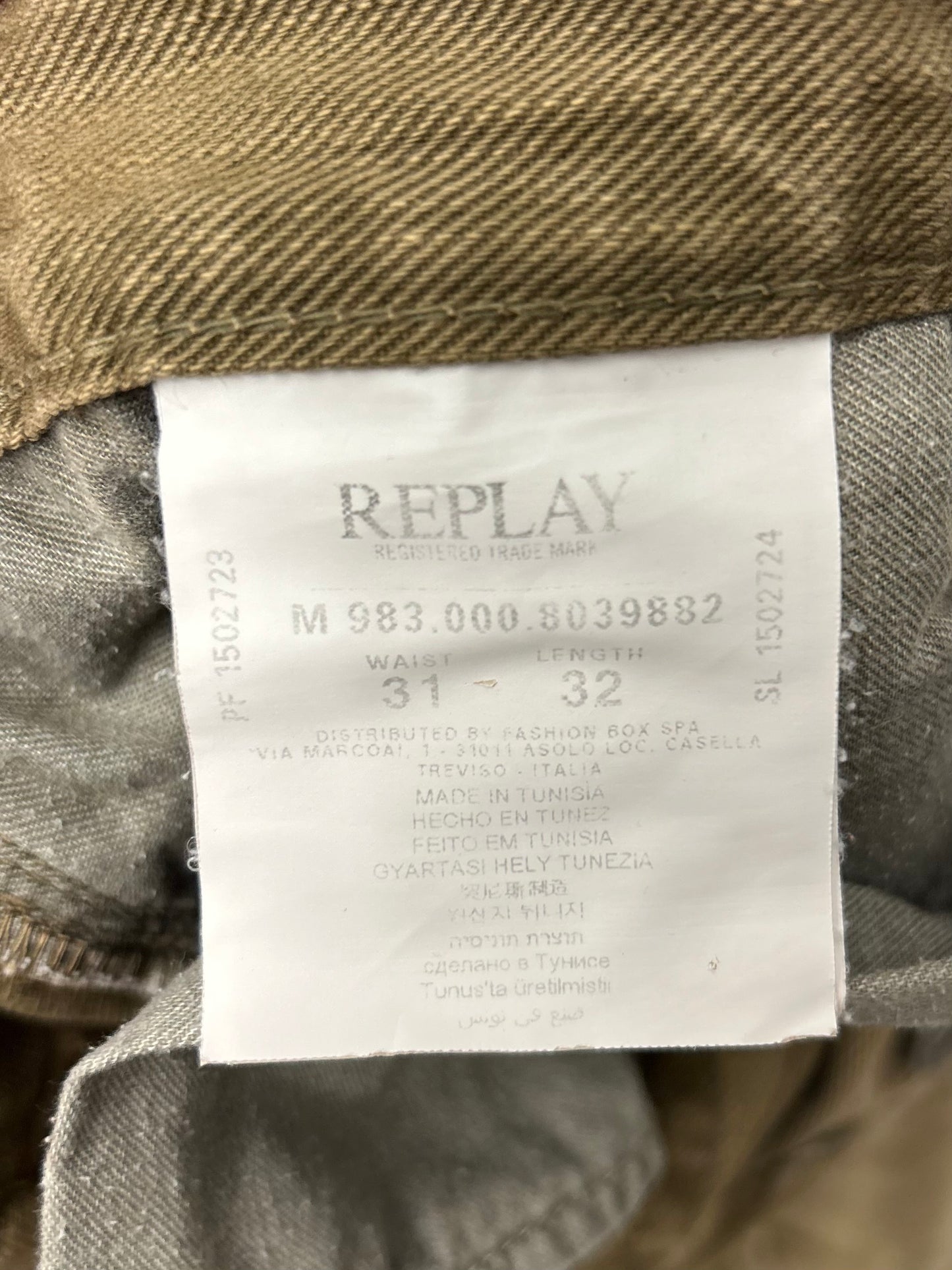 Мъжки панталон Replay (M)