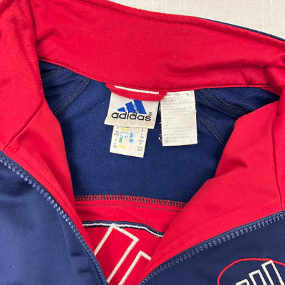 (L/XL) ADIDAS Vintage Mock Sports Top